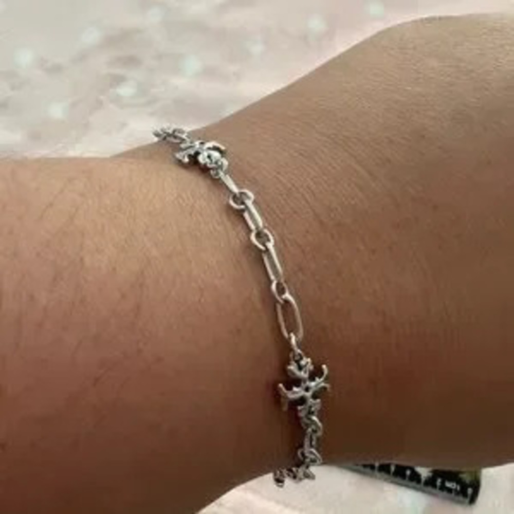 TORY BURCH Rope lined Disc bracelet - Picture 3 of 6